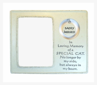 Modern In Loving Memory Picture Frame Embellishment - Paper #9596866