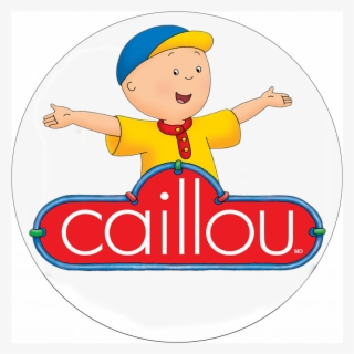 Caillou Round Pies Print Picture On A4 Fondant Paper - Caillou Anime #9596926