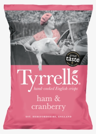 Ham & Cranberry - Tyrrells Salt And Vinegar Crisps #9597229