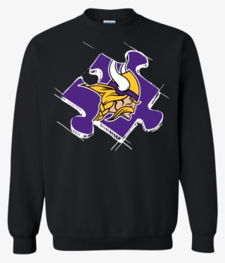 Minnesota Vikings Autism Puzzle Sweatshirt - Christmas Naruto Sweater #9598042