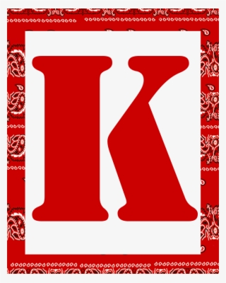 Red Bandana Pennant Flags #9599111