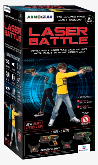 2 Pack Guns & Vest - Armogear Laser Tag #9599869 2 Pack Guns & Vest - Armogear Laser Tag #9599869