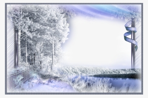 All I Want For Christmas Is You - Frames Winter Snow Png #960345
