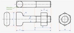 Technical Specification For T-head Bolts #960416
