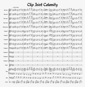 Clip Joint Calamity From Cuphead Sheet Music For Piano - Clip Joint Calamity Sheet Music #960584