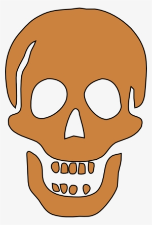 How To Set Use Brown Skull Svg Vector #960715