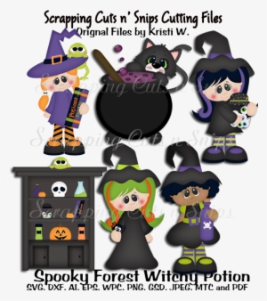 Spooky Forest Witchy Potion Shop Crew Cutting File - Cartoon #961365 Spooky Forest Witchy Potion Shop Crew Cutting File - Cartoon #961365