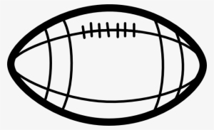 Clip Arts Related To - Football Clipart Black And White #961367