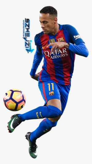 Neymar Football - Neymar Barcelona 2017 Png #961497