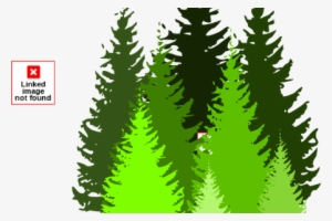Vector Transparent Download Pine Tree Line K Pictures - Pine Trees Clip Art #961500