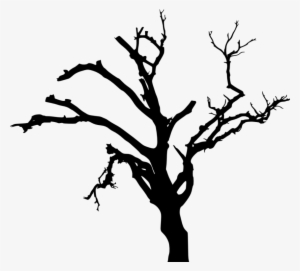 Scary Tree Silhouette Png #961806