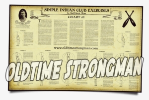 Simple Indian Club Exercises Poster By Staff Sgt - Indian Club Workout #962199