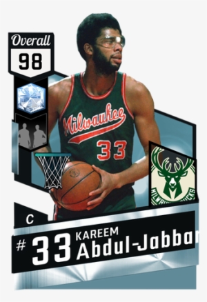 '71 Kareem Abdul-jabbar Diamond Card - Kevin Durant 2k17 Rating #962403