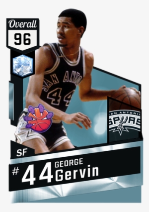 '80 George Gervin Diamond Card - Reggie Miller Nba 2k17 #962454