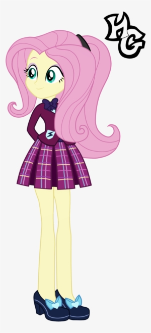 Eg Prep Fluttershy By - Equestria Girls Rainbow Dash Crystal Prep #962519