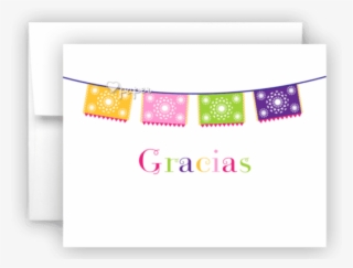 Fiesta Banner Thank You Cards Note Card Stationery - Cherry Thank You Card #962724