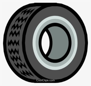 Tires Royalty Free Vector Clip Art Illustration - Tire Clip Art #963099