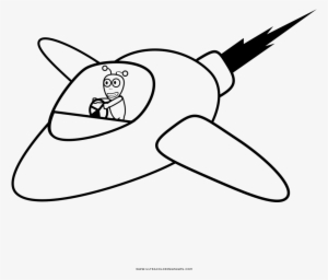 Alien Spaceship Coloring Page - Sketch #963365