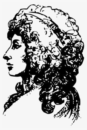 Head, Outline, People, Woman, Face, Stein, Charlotte - Europe Tees Charlotte Von Stein #963956