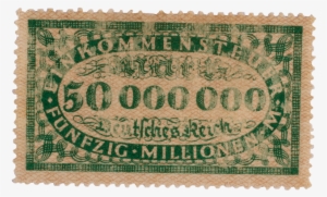 50 Million Mark Stamp - Mintage World #963998