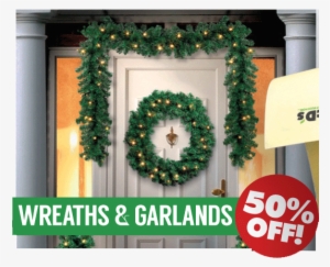 See All Our Departments - Premier Decorations Pre-lit Christmas Door Set #964520
