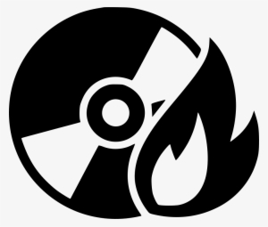 Dvd Cd Disk Mount Burn Burning Comments - Icon Burn #964547