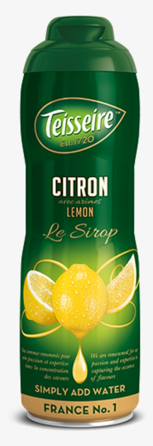 Lemon Circle Jpg Teis Lemon 60cl Png - French Lemon Teisseire Concentrated Syrup #964947