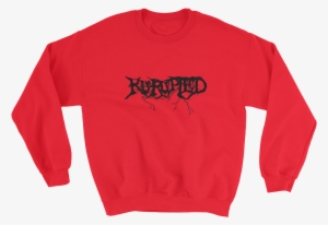 Image Of Red Kurupted Sweatshirt #965457