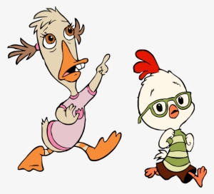 Chicken Little Abby Mallard Look Clipart Png - Chicken Little And Abby Mallard #965604