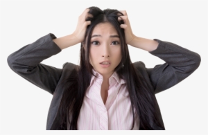 Step By Step Ladies Confused - Confused Asian Business Woman #965836