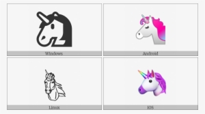 Unicorn Face On Various Operating Systems - Operating System #966048