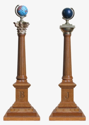 Both Full Size Png, Right Click Here And Choose Save - Masonic Pillars Png #966052