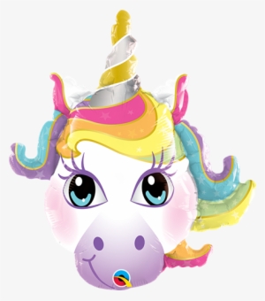 Unicorn Face Foil Larger Photo - Balloon #966163