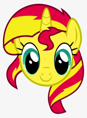 Clipart Unicorn Eyelash - My Little Pony Headshot #966211