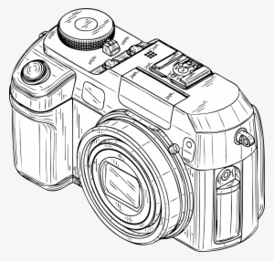 Camera Clip Art Black And White In Hd #966256