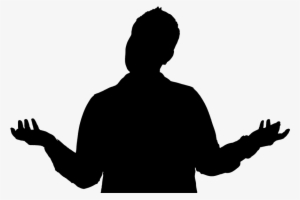 Image Of A Confused Silhouette - Plumbing #966346 Image Of A Confused Silhouette - Plumbing #966346
