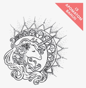 Beautiful Unicorn - Unicorn In Black And White #966434