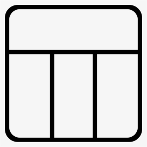 Design Structure Of A Grid With Columns In A Square - Icon #966513