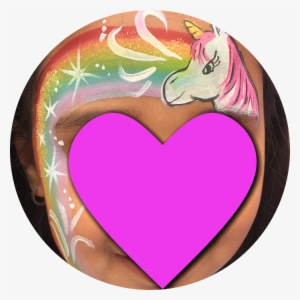 Uploading 1 / 1 Unicorn Rainbow Face Painting Circle - Painting #966733