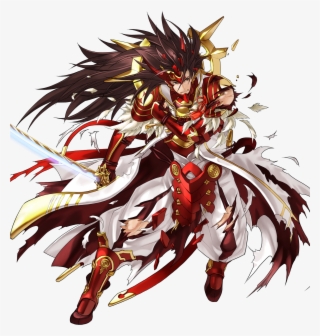 1boy Armor Brown Eyes Brown Hair Bruise Cuts Damaged - Fire Emblem Heroes Ryoma #967216