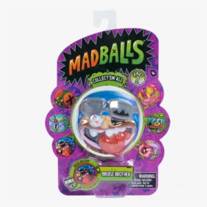Madballs Series 2 Foam Balls Bruise Brother - Mad Balls Foam Balls - Fist Face #967306