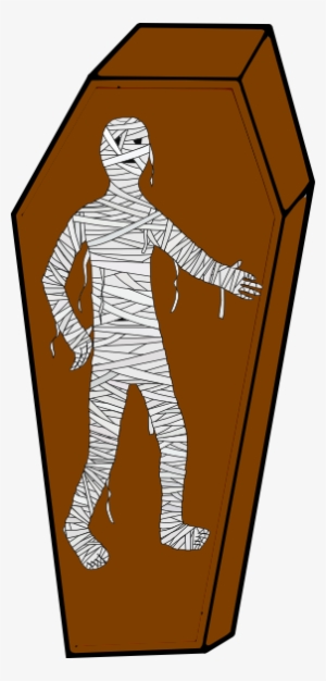Coffin Clipart Mummy - Mummy In Coffin Clipart #967451