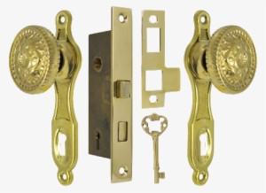 Narrow Backset Door Set - Door Handles Locks Png #967512