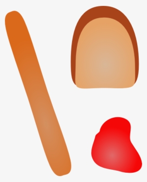 Dogs With Break\d And Ketchup Png Clip #967535