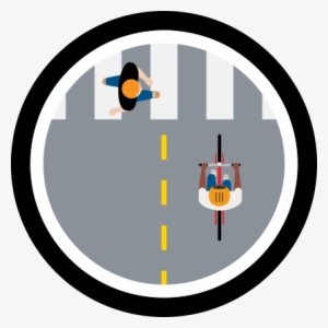 Stop Behind The Crosswalk - Pedestrian Crossing #968378