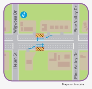 Highway 7 West Work Area - Diagram #968403