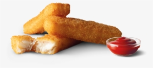 Fish Fingers With Ketchup - Mcdonalds Fish Fingers #968730