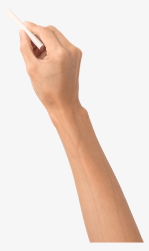 Hand With Chalk Png Graphic Download - Hand With Chalk Png #968979