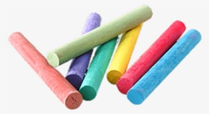 White And Colored Chalk #969012