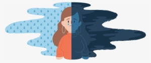 Sadness And Depression - Transparent Depression Clipart #969286